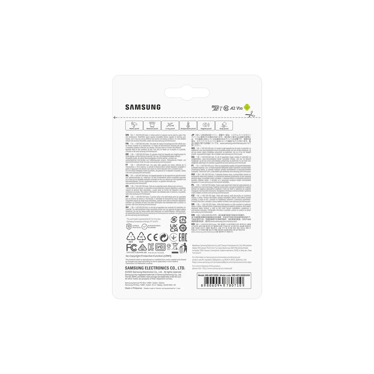 PRO Plus MicroSD Card 128 GB inkl. USB-K