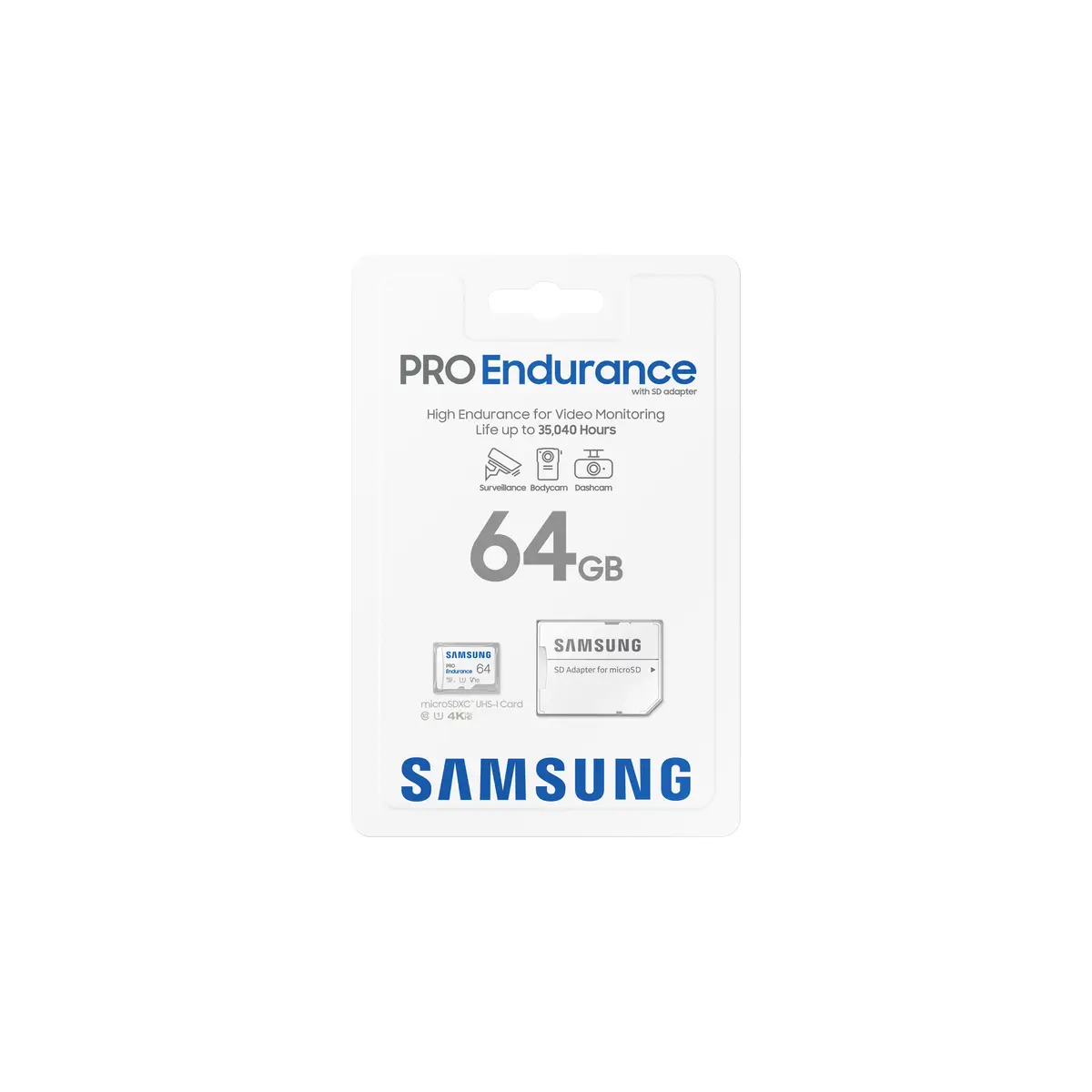 PRO Endurance MicroSD Card 64 GB