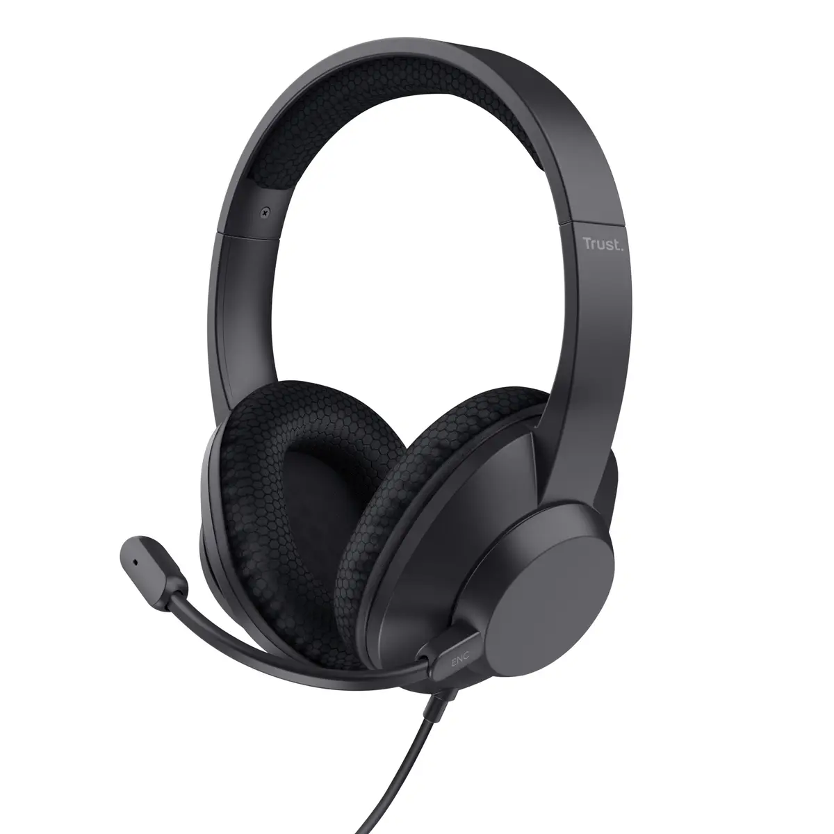 Trust Ayda Max Kopfhörer Kabelgebunden Kopfband Anrufe/Musik USB Type-C / USB Type-A Schwarz