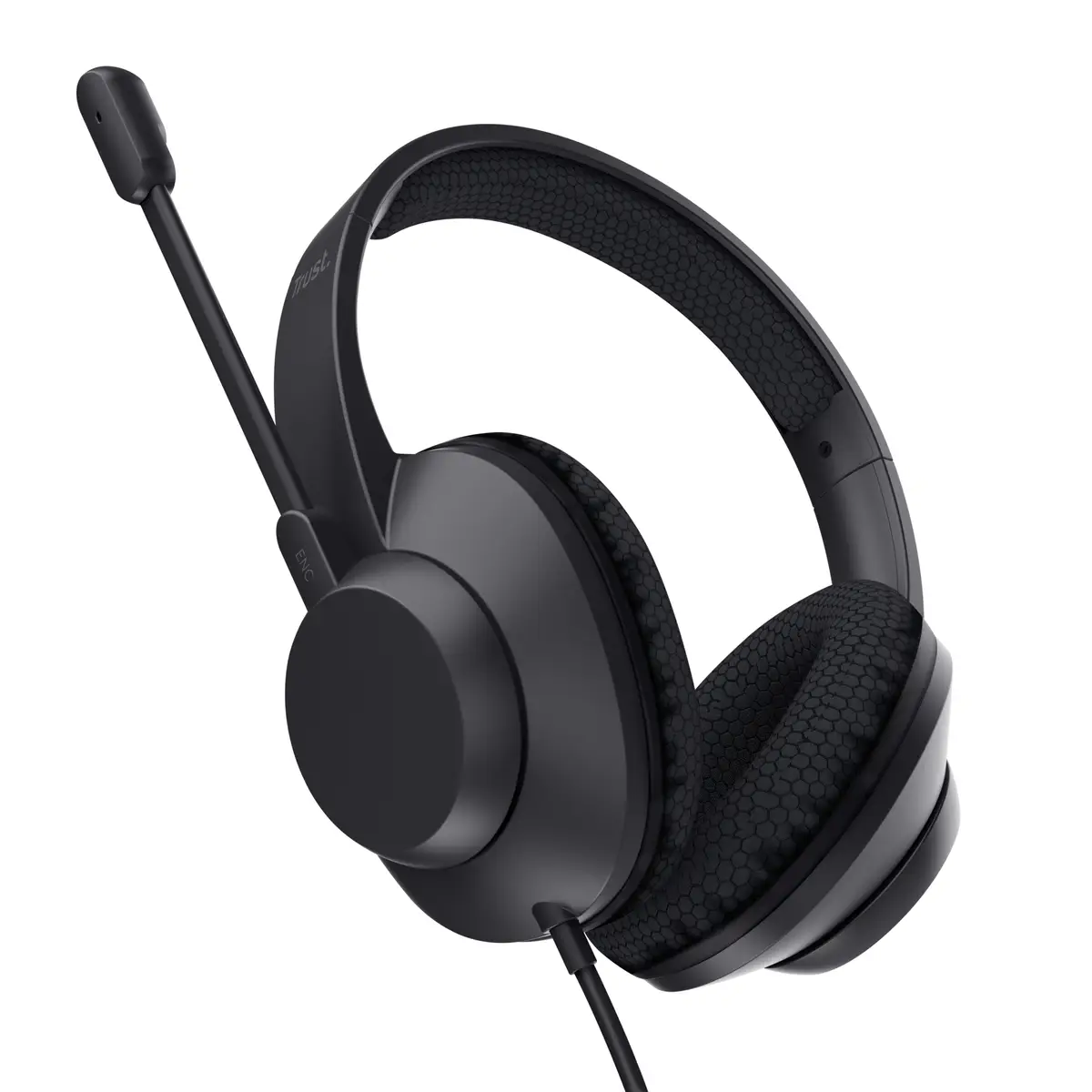 Trust Ayda Max Kopfhörer Kabelgebunden Kopfband Anrufe/Musik USB Type-C / USB Type-A Schwarz