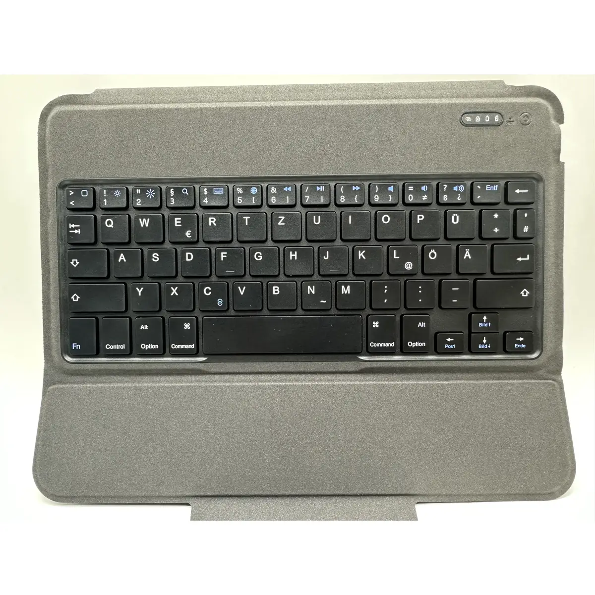 CANCOM Prime Line Bluetooth Tastatur Cover mit USB-C für iPad 10,9"