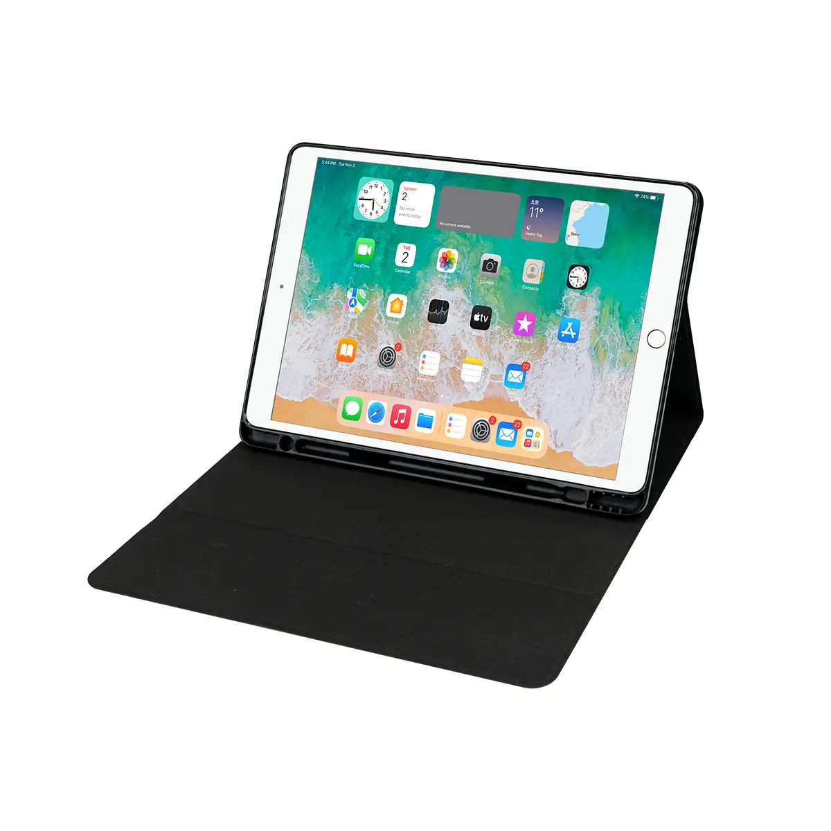 CANCOM Prime Line 2in1 Schutzhülle mit abnehmbarer Tastatur für iPad 10.9"