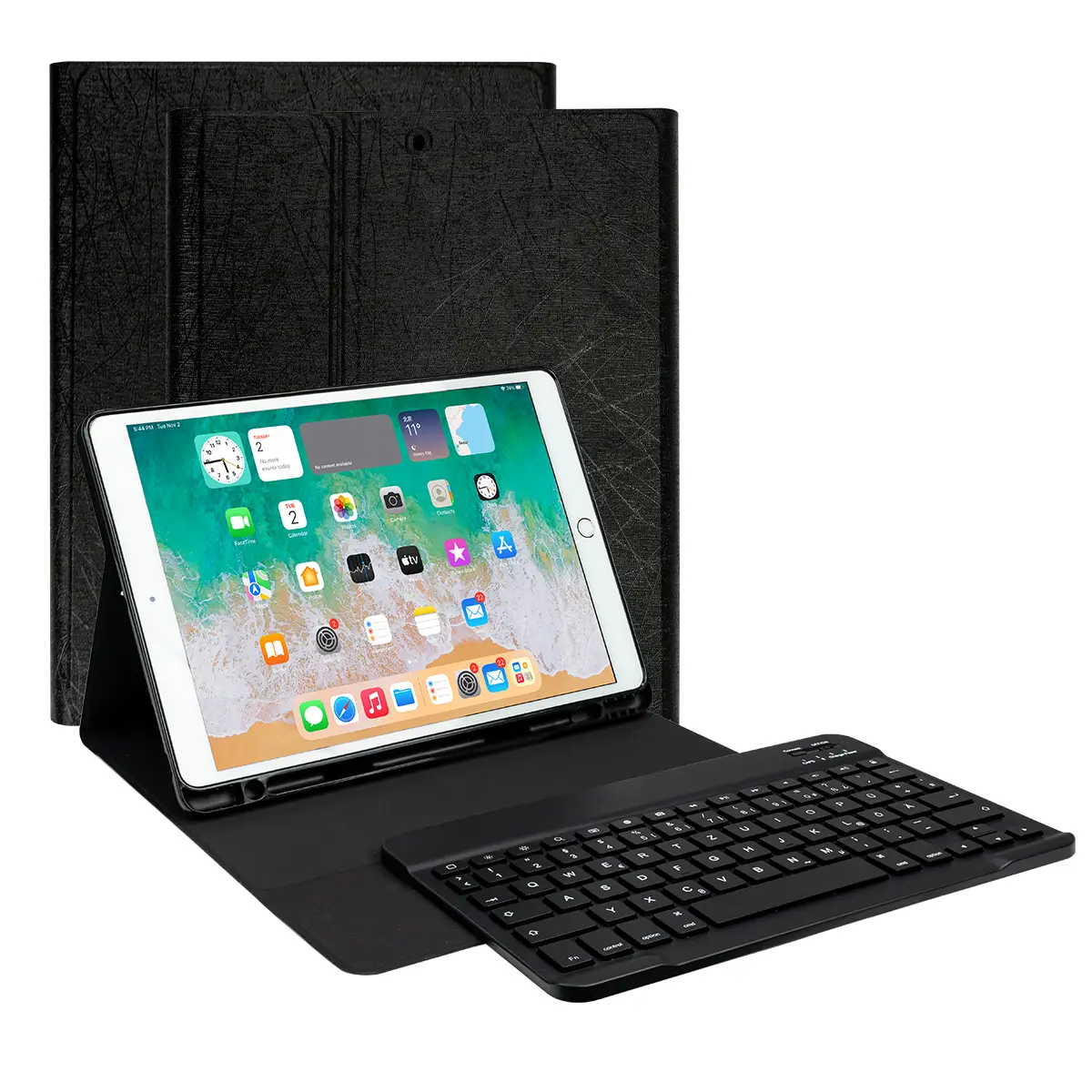 CANCOM Prime Line 2in1 Schutzhülle mit abnehmbarer Tastatur für iPad 10.9"