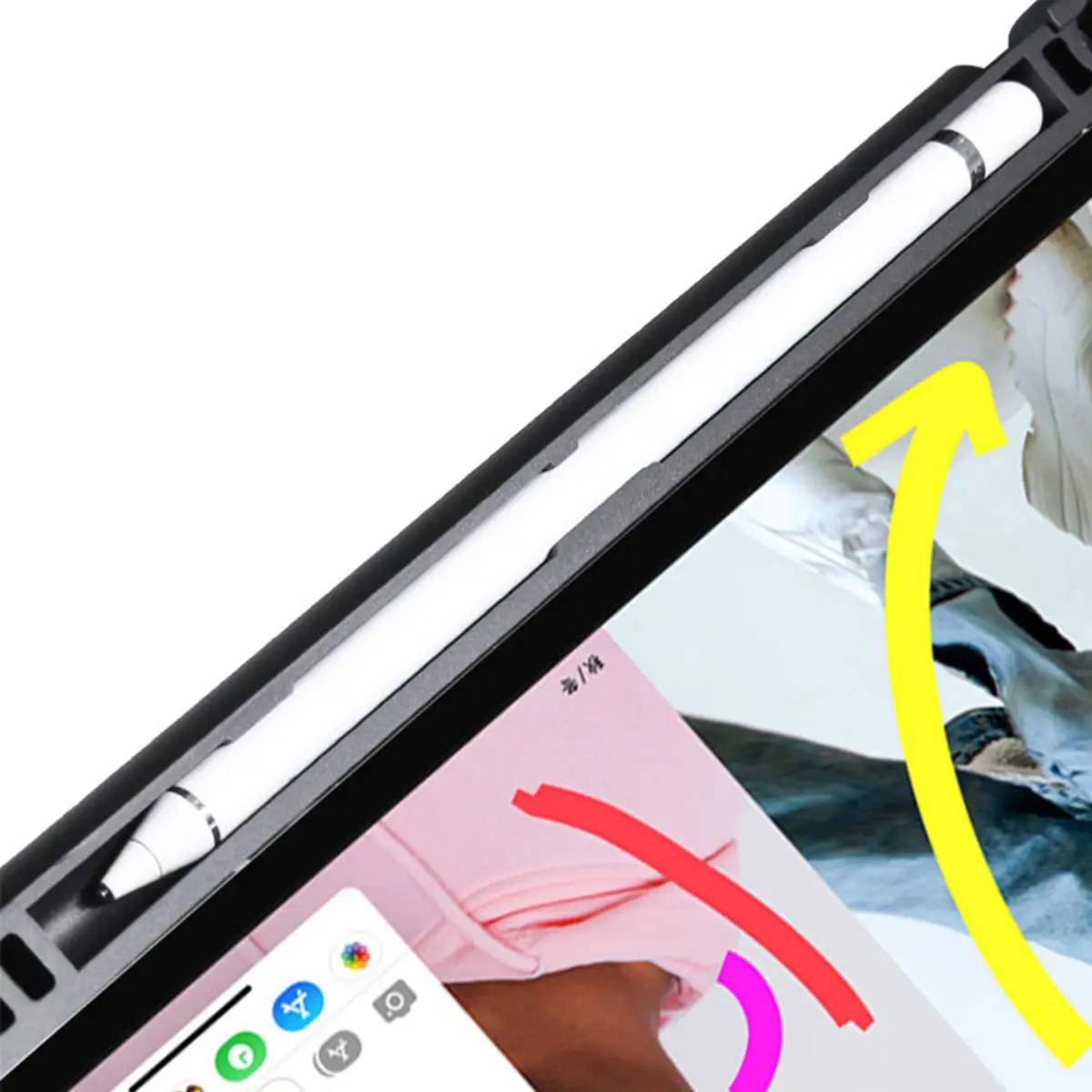 CANCOM Prime Line Rugged Case mit transparentem Backover für iPad 10.9"