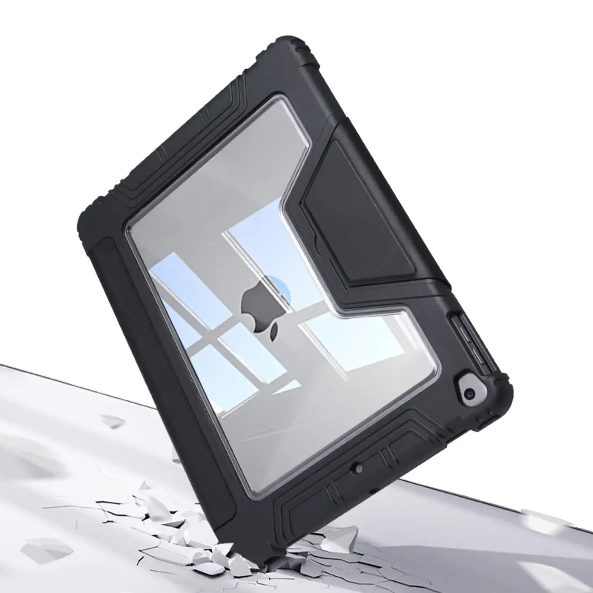 CANCOM Prime Line Rugged Case mit transparentem Backover für iPad 10.9"
