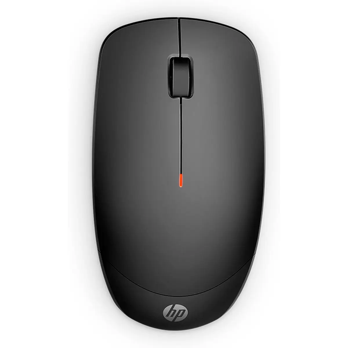 HP 235 Slim Maus optisch 3 Tasten kabellos 2.4 GHz kabelloser Empfänger (USB), Schwarz
