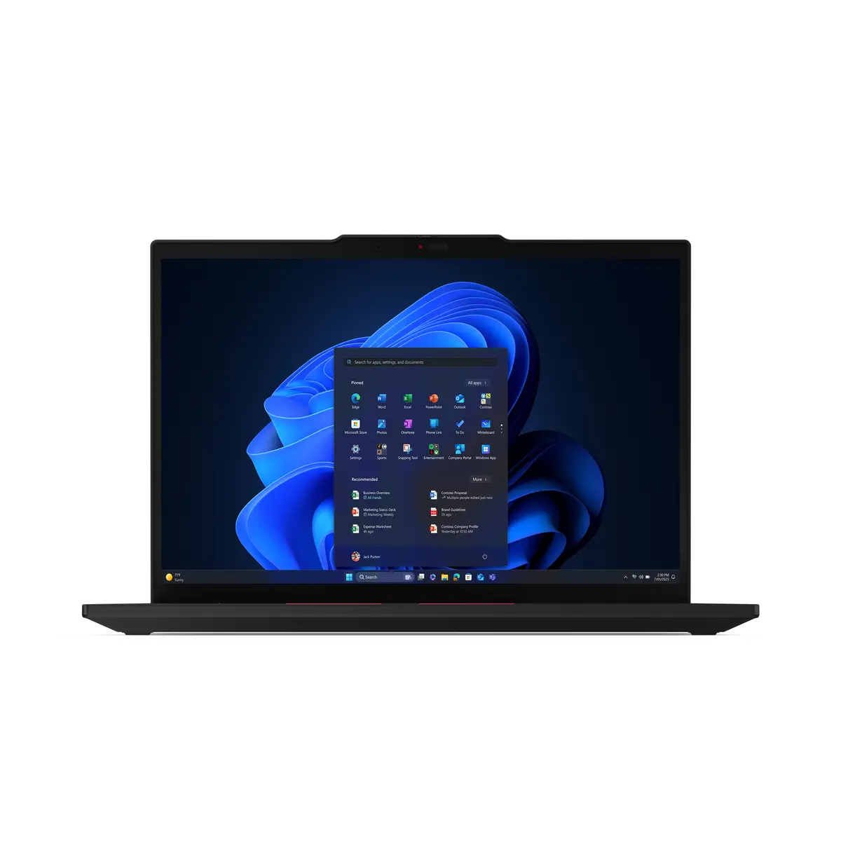 Lenovo ThinkPad T14 Gen 6 21QC 180°-Scharnierdesign Intel Core Ultra 7 255U / 2 GHz Win 11 Pro Intel Graphics 16 GB RAM 512 GB SSD TCG Opal Encryption 2, NVMe 35.6 cm (14") IPS 1920 x 1200 Wi-Fi