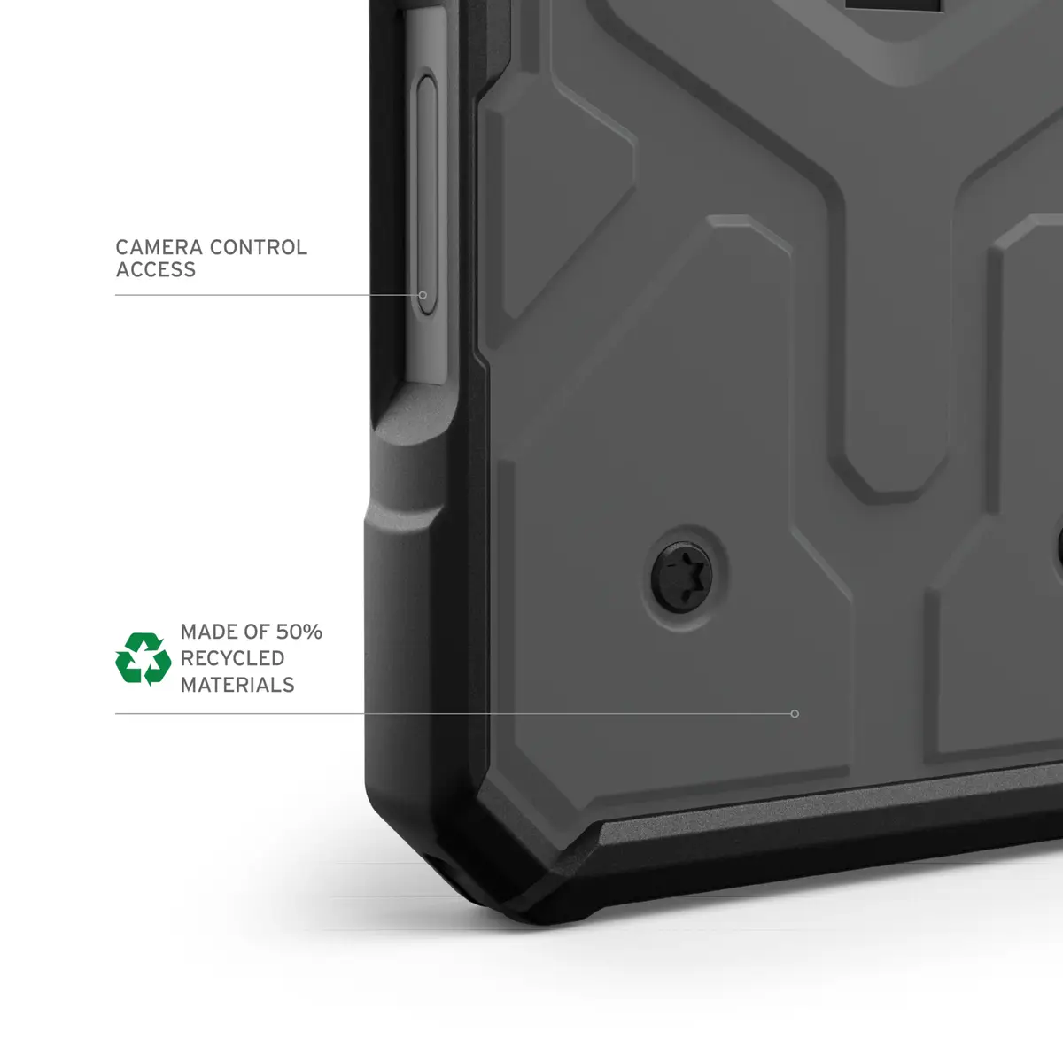 UAG Urban Armor Gear Pathfinder MagSafe Case für Apple iPhone 16 Pro silber