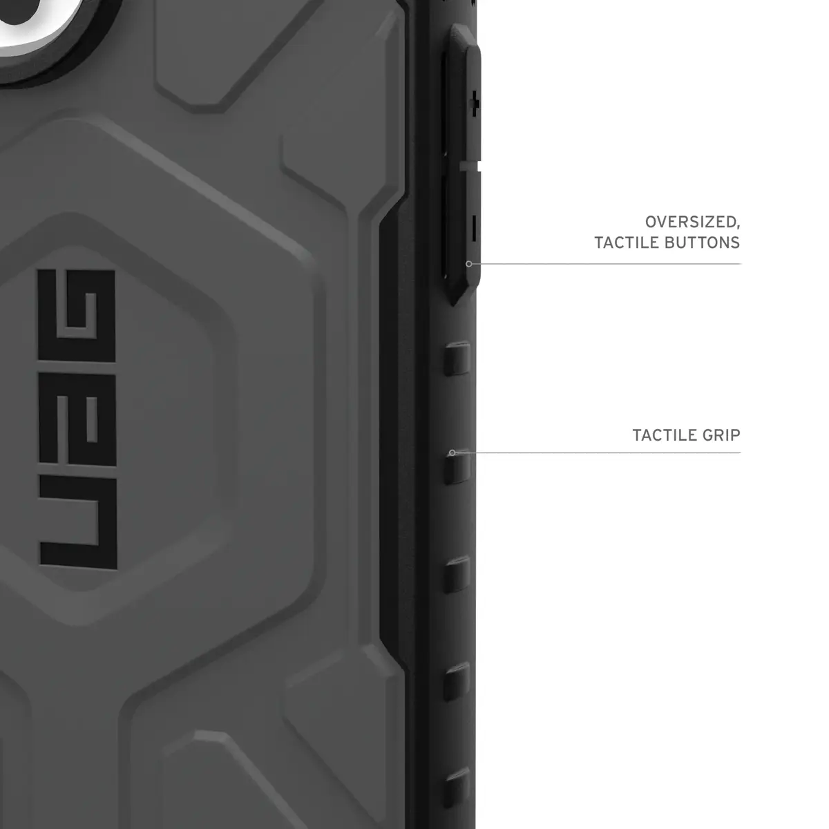 UAG Urban Armor Gear Pathfinder MagSafe Case für Apple iPhone 16 Pro silber