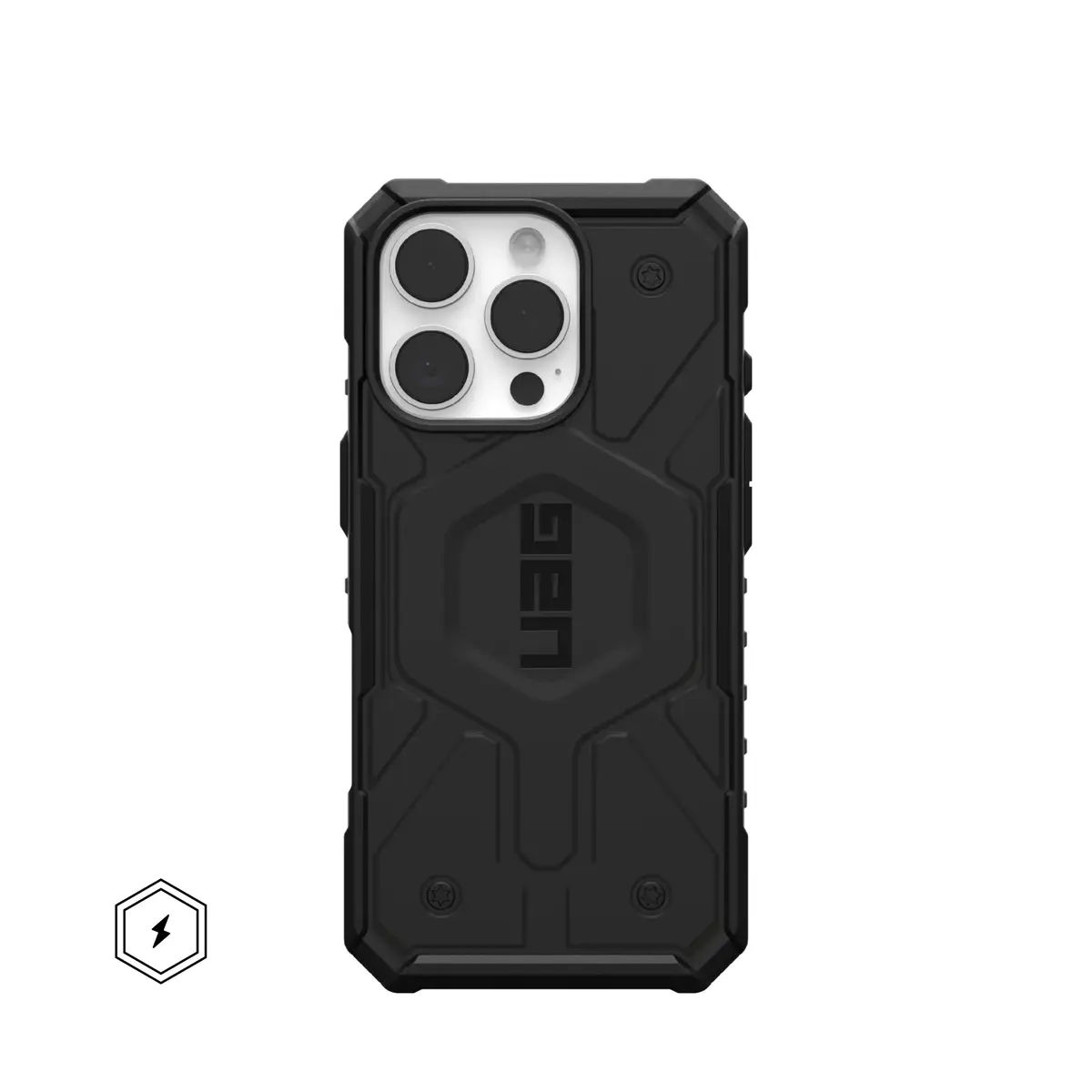 UAG Urban Armor Gear Pathfinder MagSafe Case für Apple iPhone 16 Pro schwarz