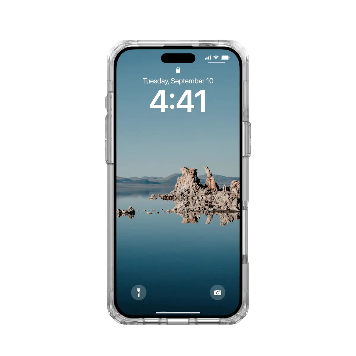 UAG Urban Armor Gear Plyo MagSafe Case für Apple iPhone 16 Plus ice (transparent)/weiß