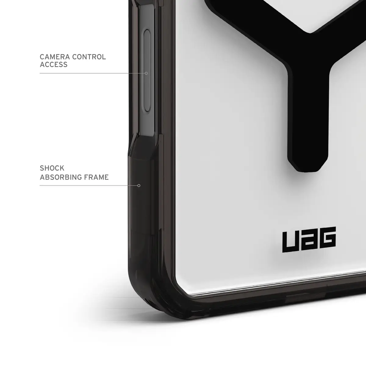 UAG Urban Armor Gear Plyo MagSafe Case für Apple iPhone 16 Pro schwarz/transparent/schwarz