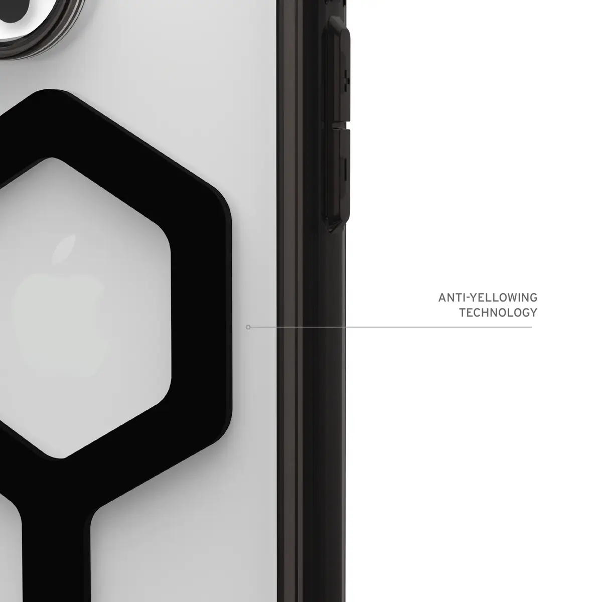 UAG Urban Armor Gear Plyo MagSafe Case für Apple iPhone 16 Pro schwarz/transparent/schwarz