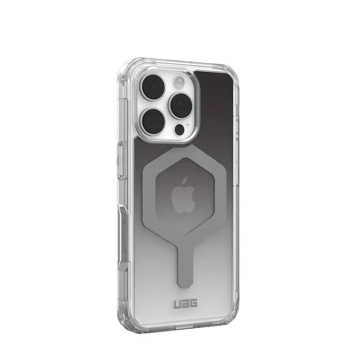 UAG Urban Armor Gear Plyo MagSafe Case für Apple iPhone 16 Pro schwarz/transparent/Ombre