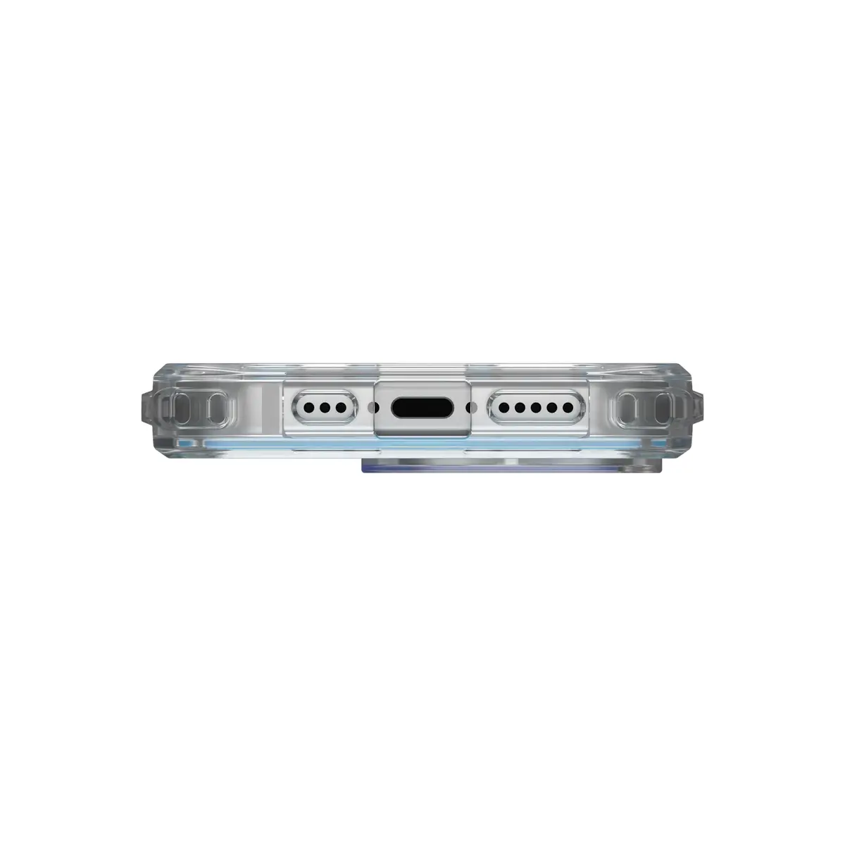UAG Urban Armor Gear Plyo MagSafe Case für Apple iPhone 16 Pro blau/transparent/Ombre