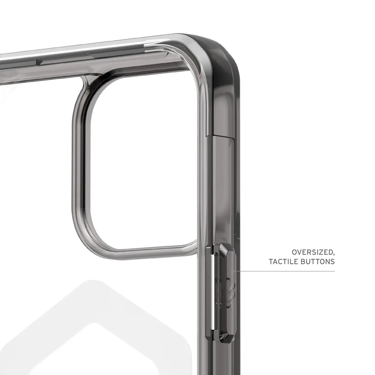 UAG Urban Armor Gear Plyo MagSafe Case für Apple iPhone 16 Pro Max ash (grau)/transparent/weiß