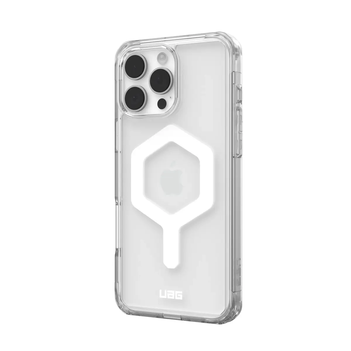 UAG Urban Armor Gear Plyo MagSafe Case für Apple iPhone 16 Pro Max ice (transparent)/weiß