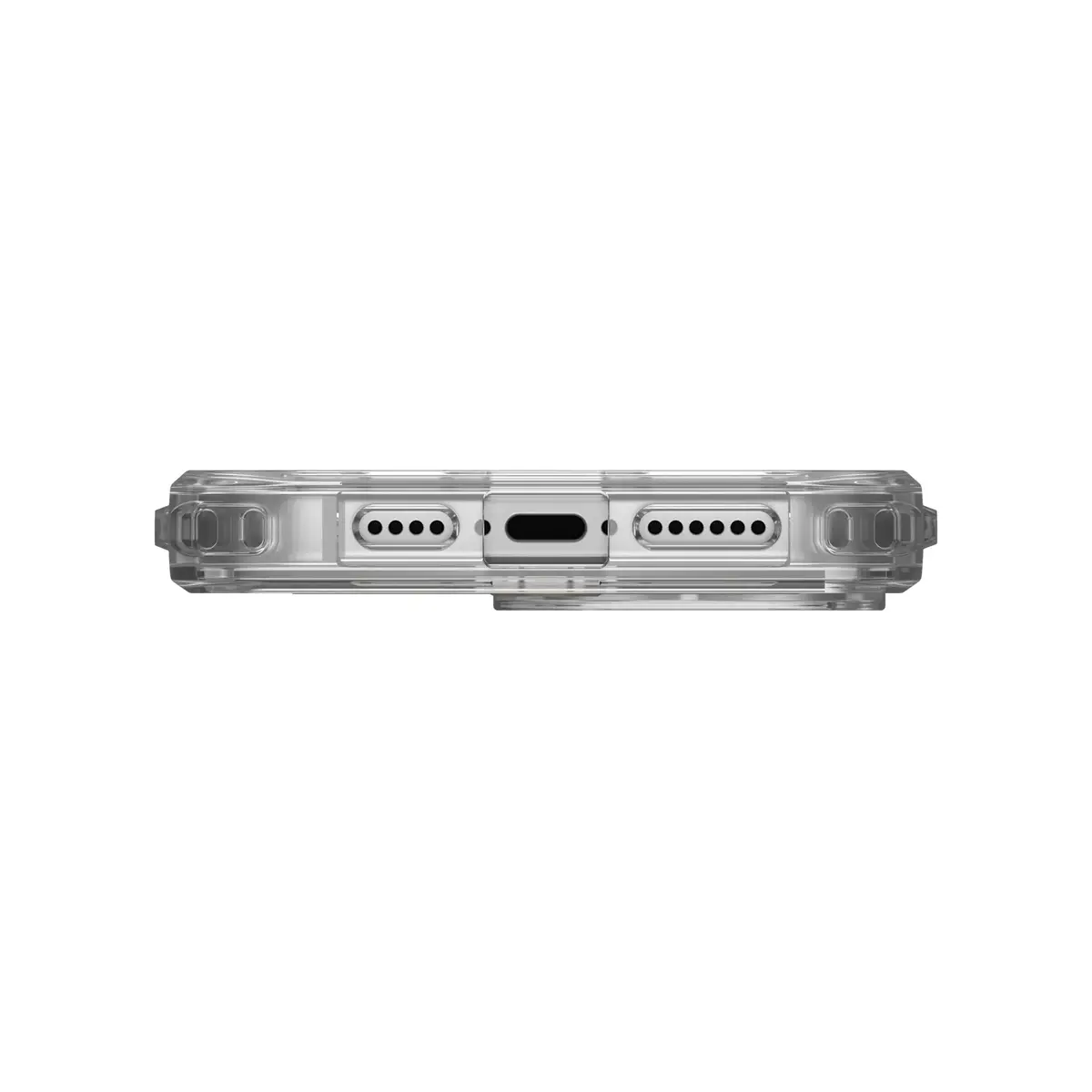 UAG Urban Armor Gear Plyo XTE MagSafe Kickstand Case für Apple iPhone 16 Pro Max ice (transparent)/titan