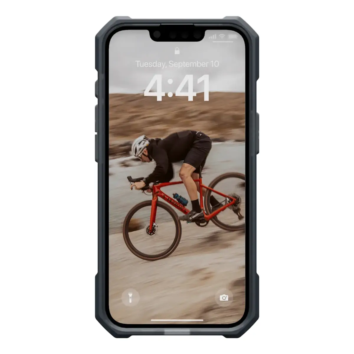 UAG Urban Armor Gear Essential Armor MagSafe Case für Apple iPhone 16e ash (grau transparent)