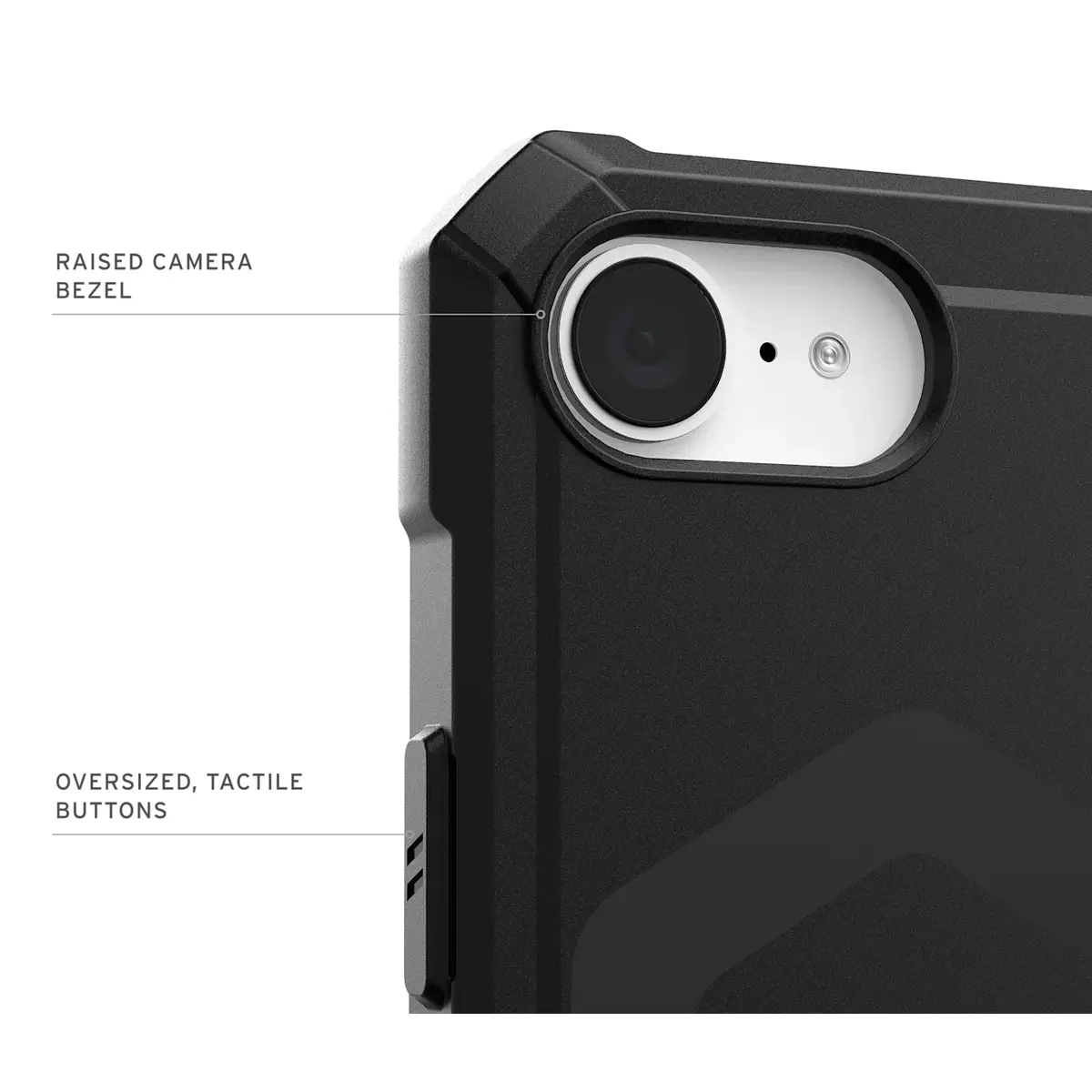 UAG Urban Armor Gear Essential Armor MagSafe Case für Apple iPhone 16e schwarz