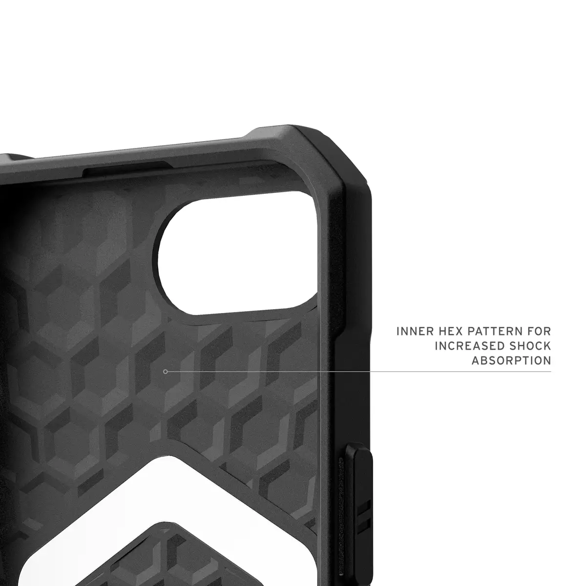 UAG Urban Armor Gear Essential Armor MagSafe Case für Apple iPhone 16e schwarz