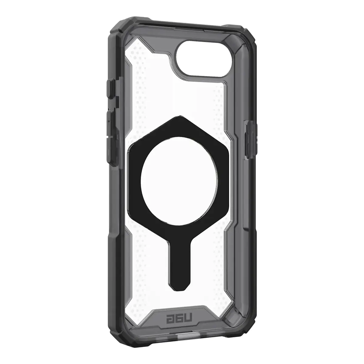 UAG Urban Armor Gear Plasma XTE MagSafe Kickstand Case für Apple iPhone 16e ash (transparent)/titan