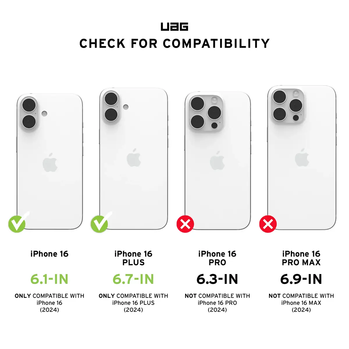 UAG Urban Armor Gear Kameralinsen Schutz für Apple iPhone 16/16 Plus titan