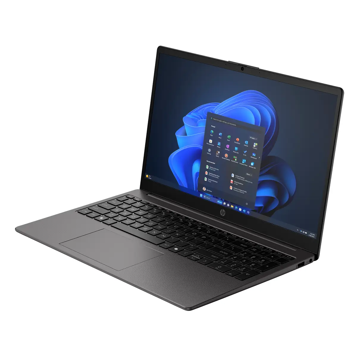HP 250R G10 Notebook - Intel Core 5 120U / 1.4 GHz - Win 11 Pro - Intel Graphics - 16 GB RAM - 512 GB SSD NVMe - 39.6 cm (15.6")