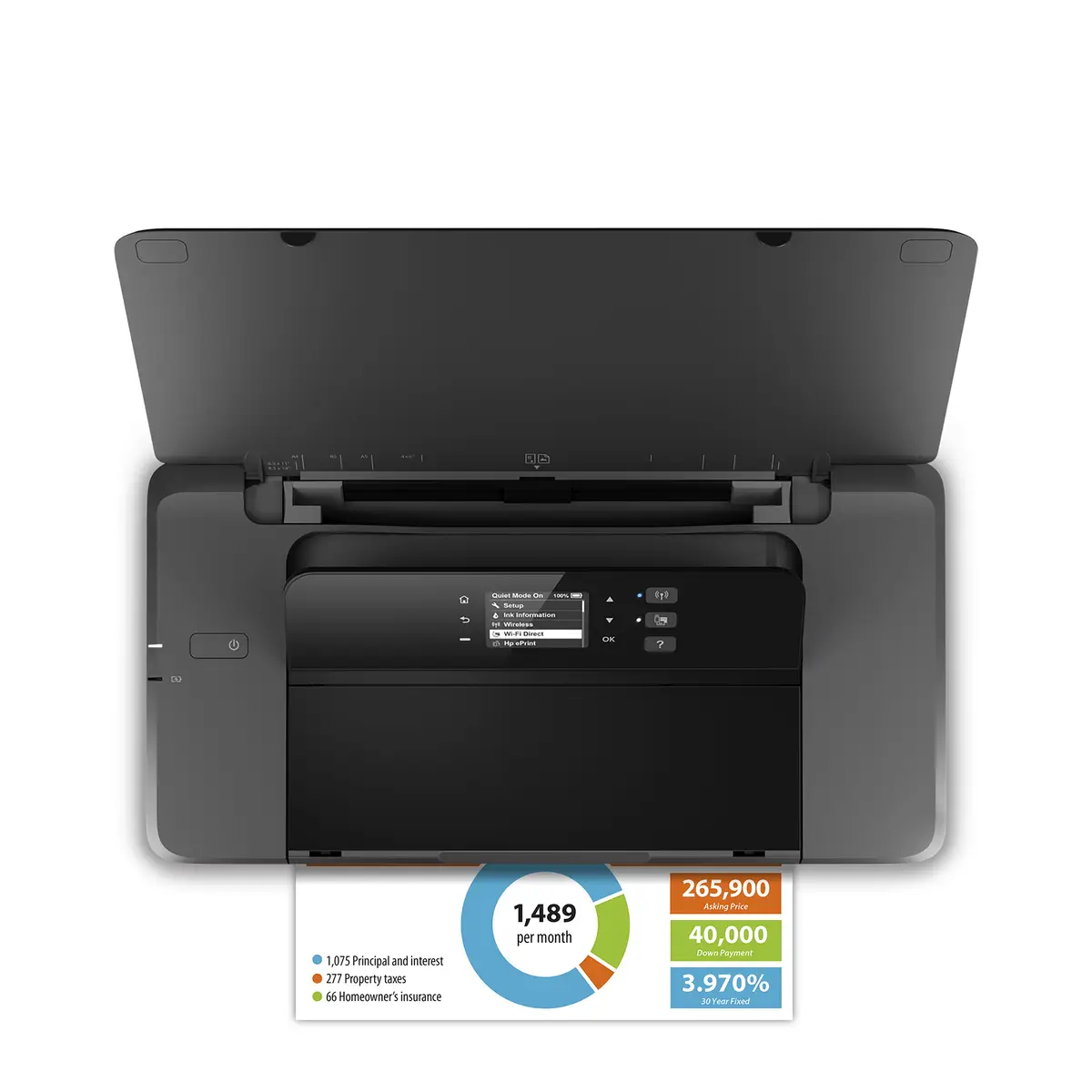 Officejet 200 Mobile Printer A4 Farbtint