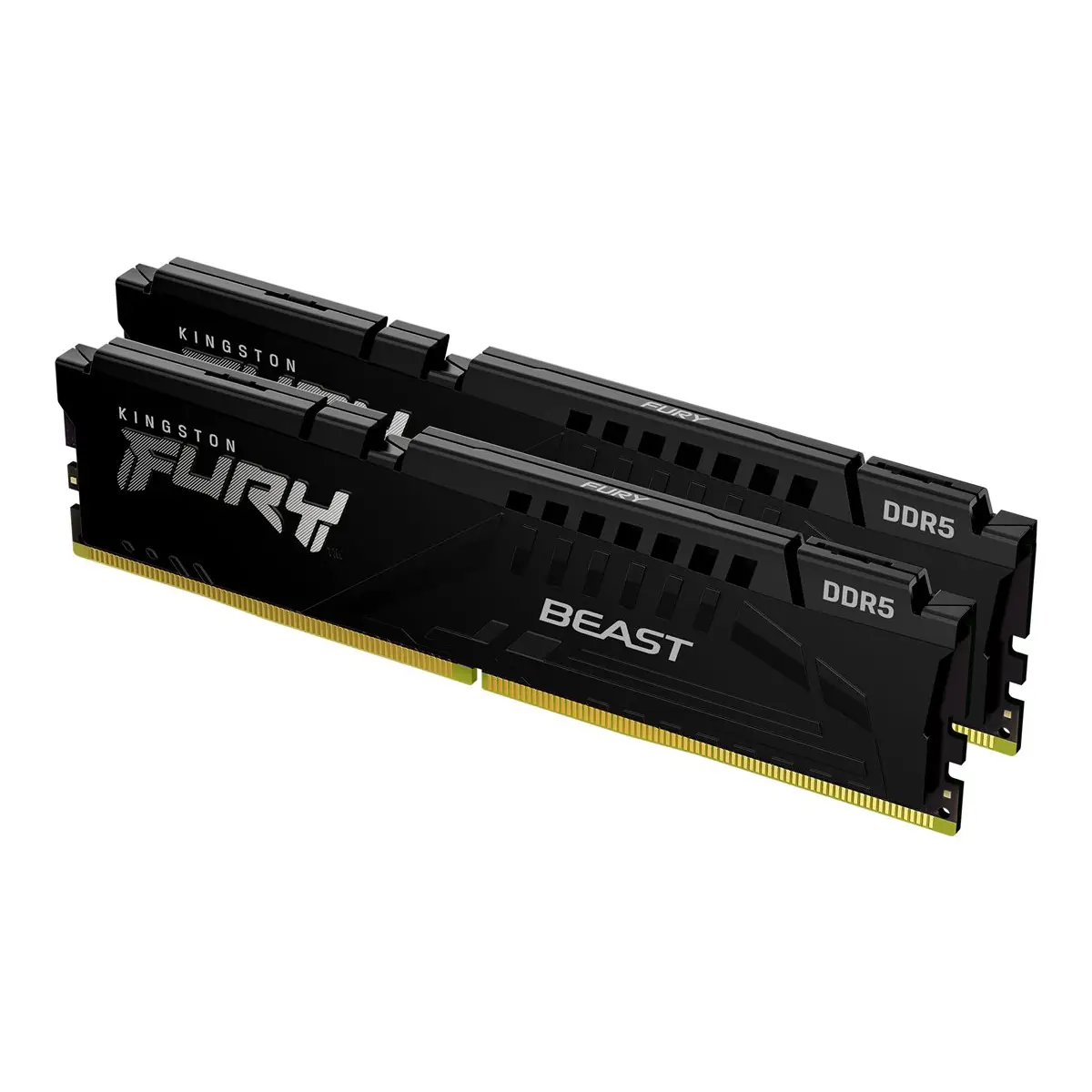 Kingston FURY Beast DDR5 Kit 64 GB: 2 x 32 GB DIMM 288-PIN 6400 MHz / PC5-51200 ungepuffert