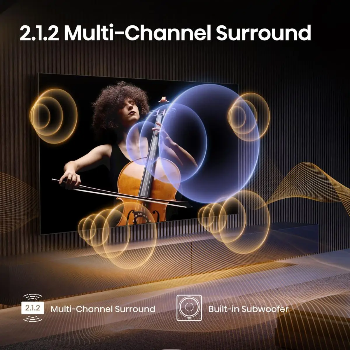 85U7Q PRO ULED Smart TV 85" 215cm 4K Ultra HD 3840x2160 165Hz 178 ° 16:9 2000:1 6 ms Matt-Schwarz