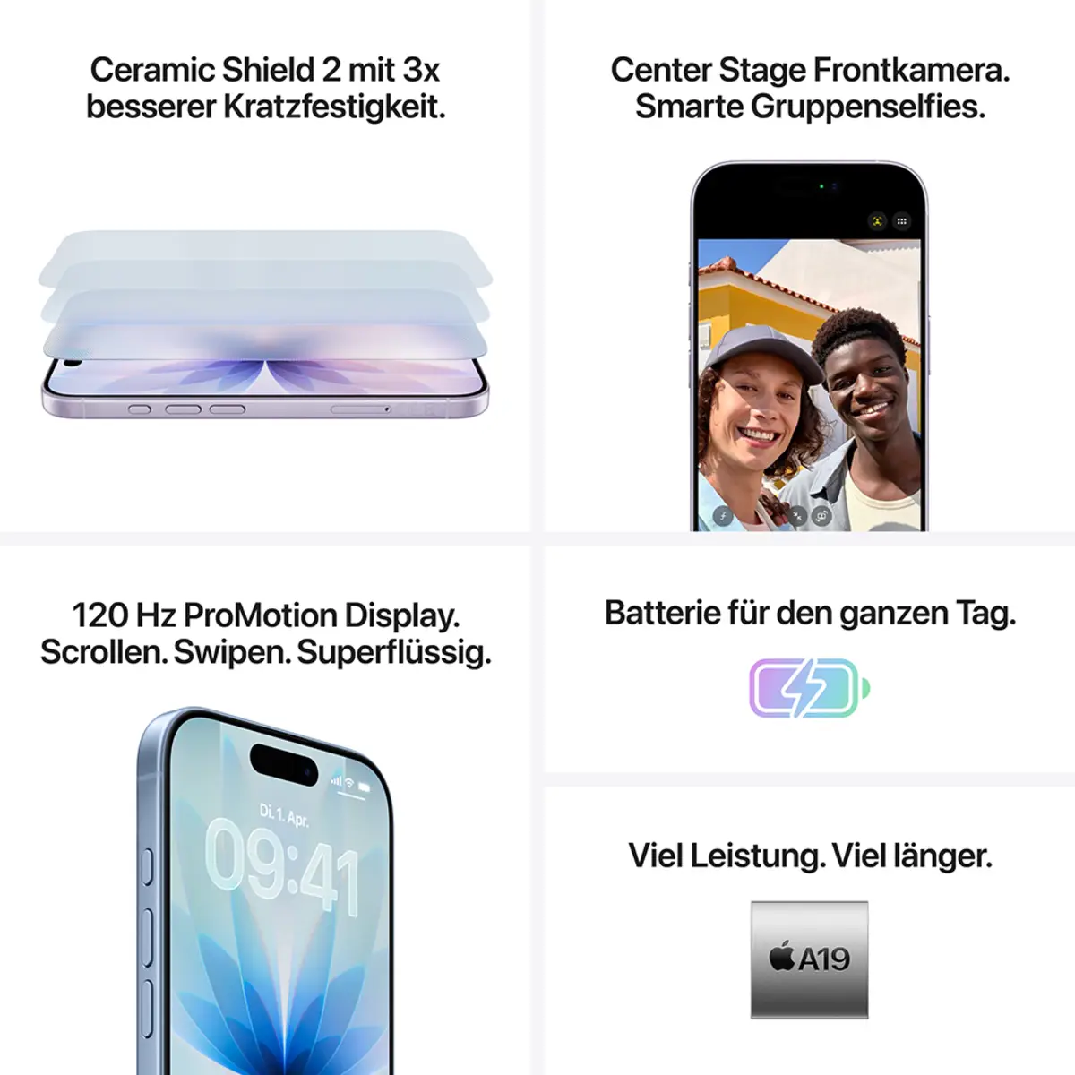 Apple iPhone 17 256GB Lavendel