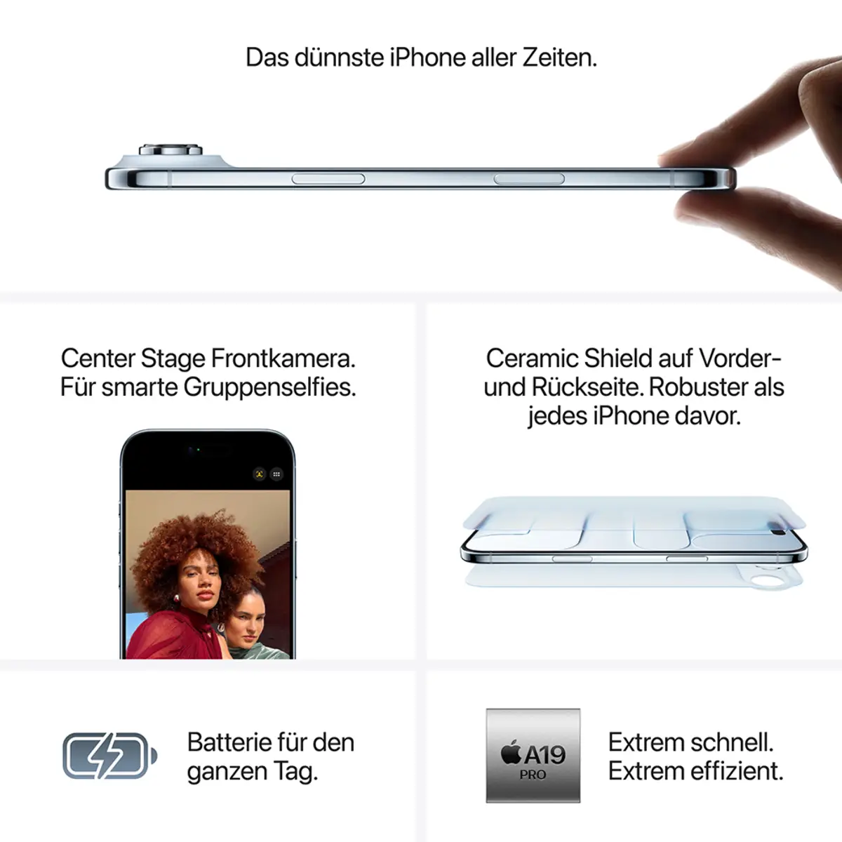 Apple iPhone Air 1TB Lichtgold