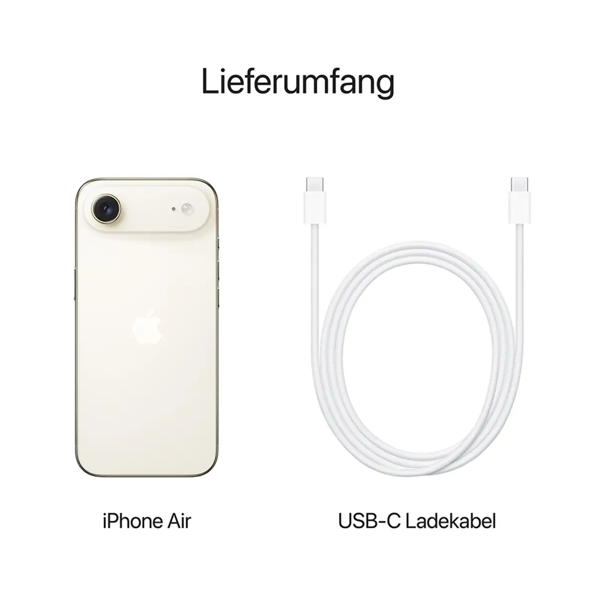 Apple iPhone Air 1TB Lichtgold