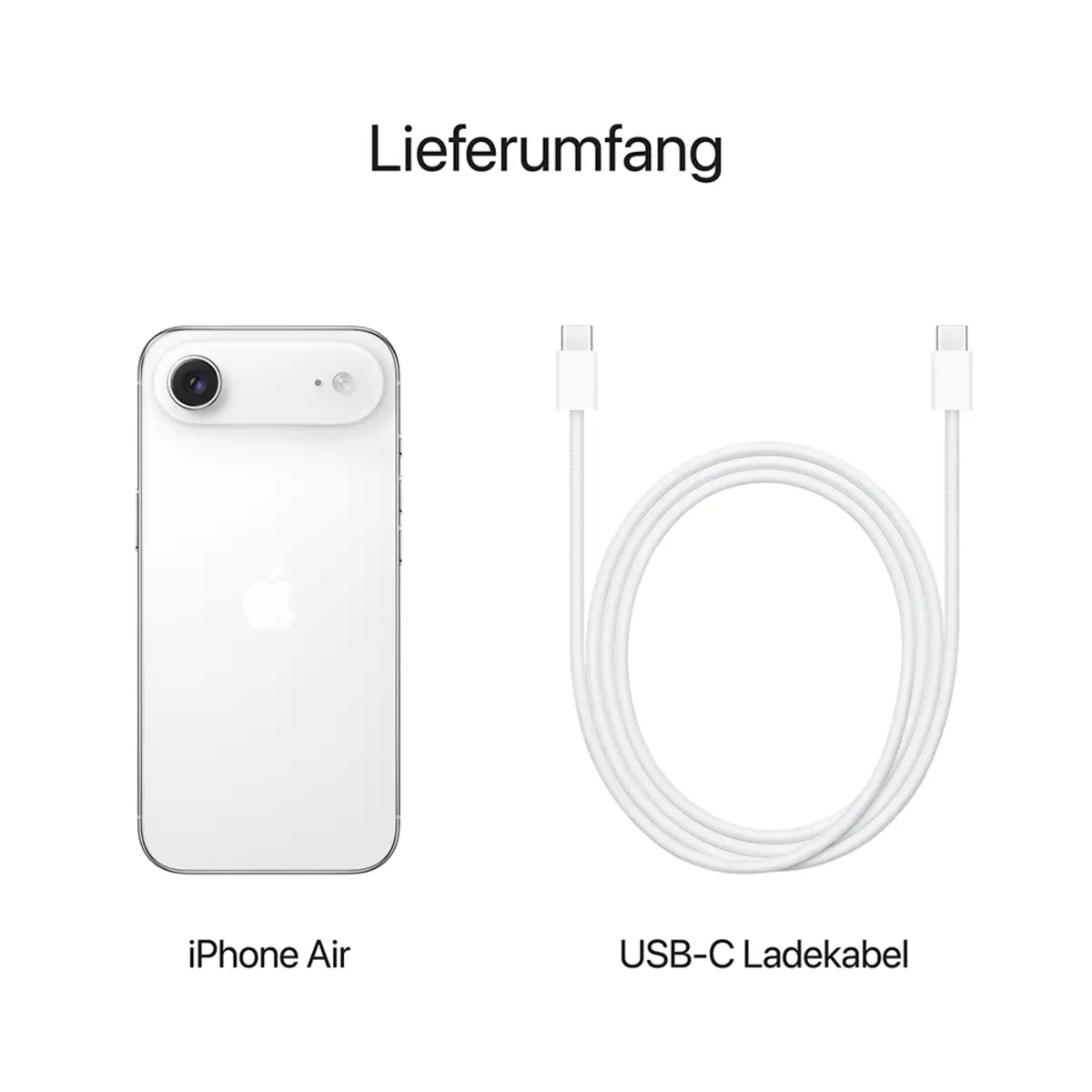 Apple iPhone Air 1TB Wolkenweiß