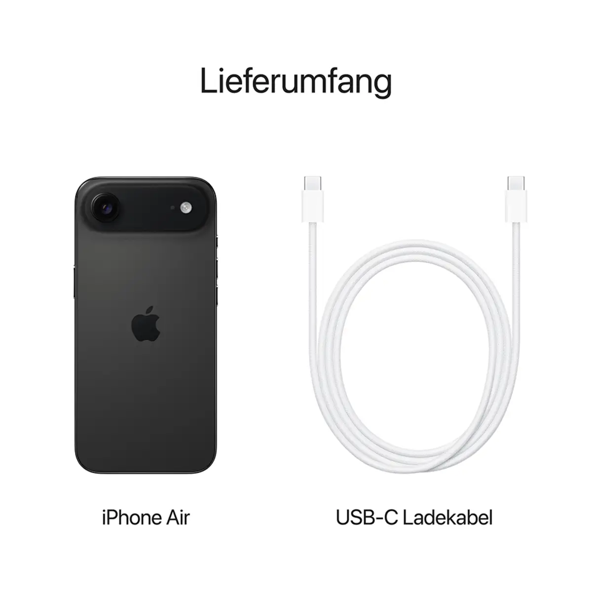 Apple iPhone Air 1TB Space Schwarz