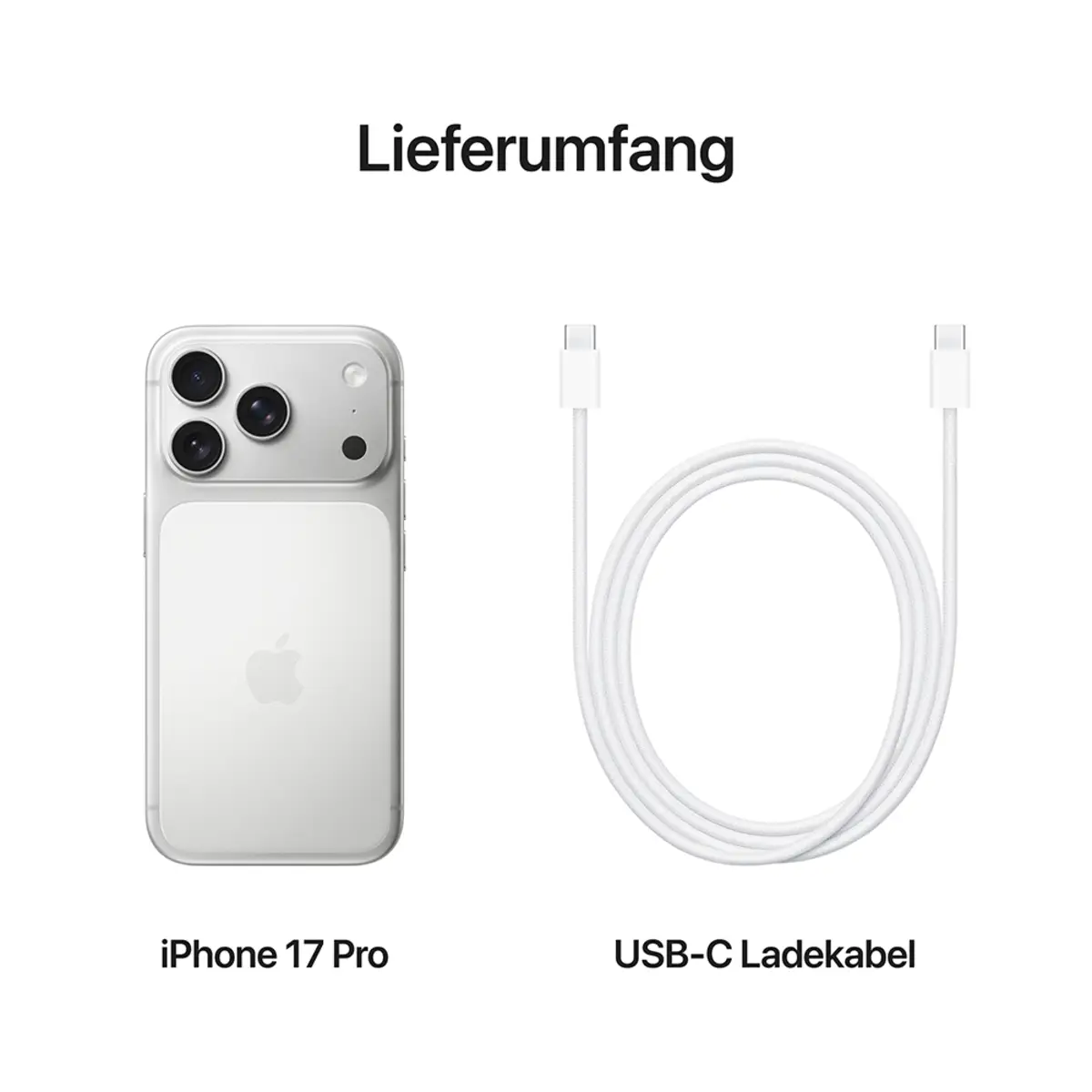 Apple iPhone 17 Pro 1TB Silber