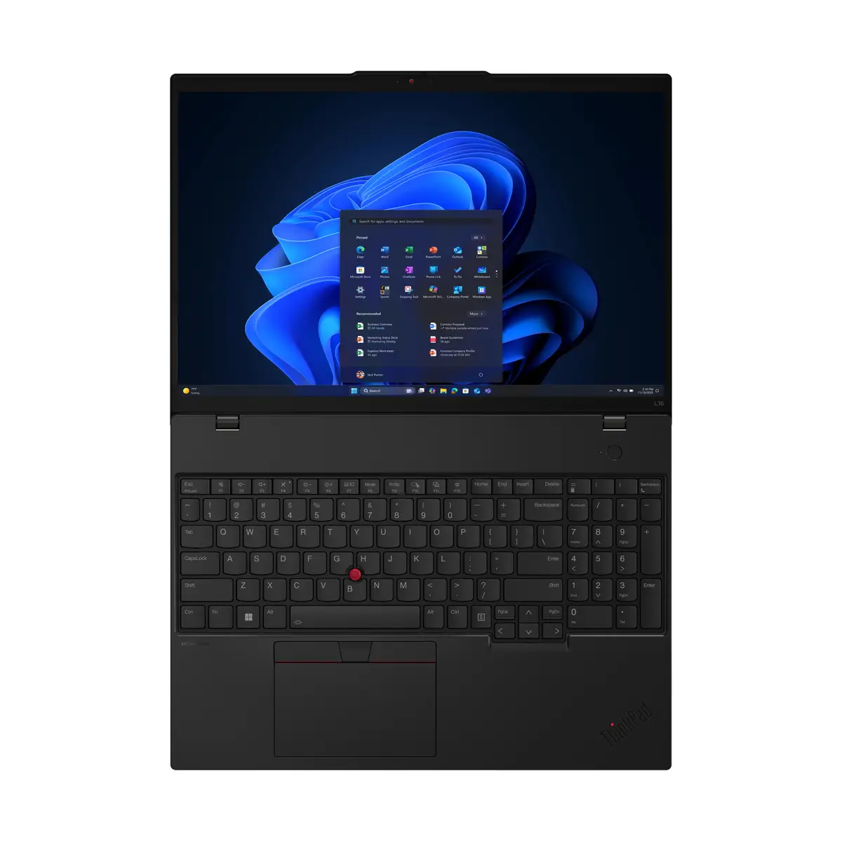 Lenovo ThinkPad L16 Gen 2 21RH - 180°-Scharnierdesign AMD Ryzen AI 7 PRO 350 32GB 1000GB