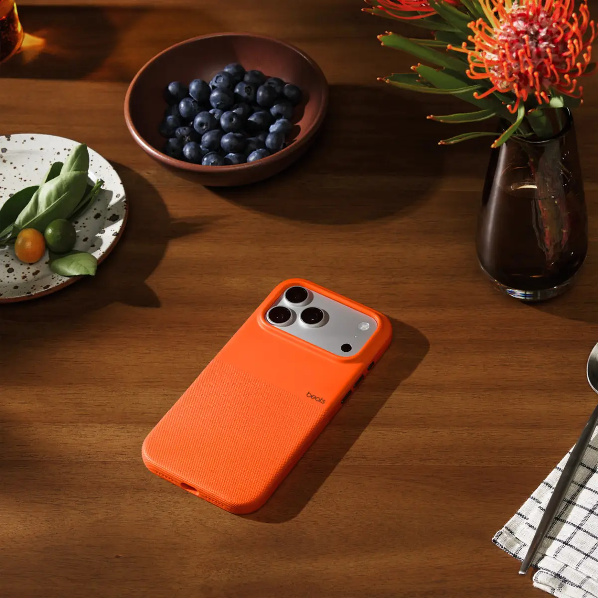 Apple Beats iPhone 17 Pro Max Rugged Case with MagSafe and Camera Control Sierra Orange