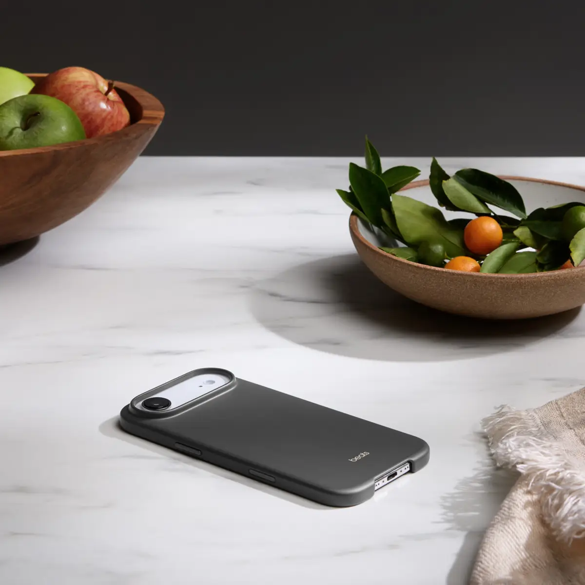 Apple Beats iPhone Air Case with MagSafe and Camera Control Granite Gray