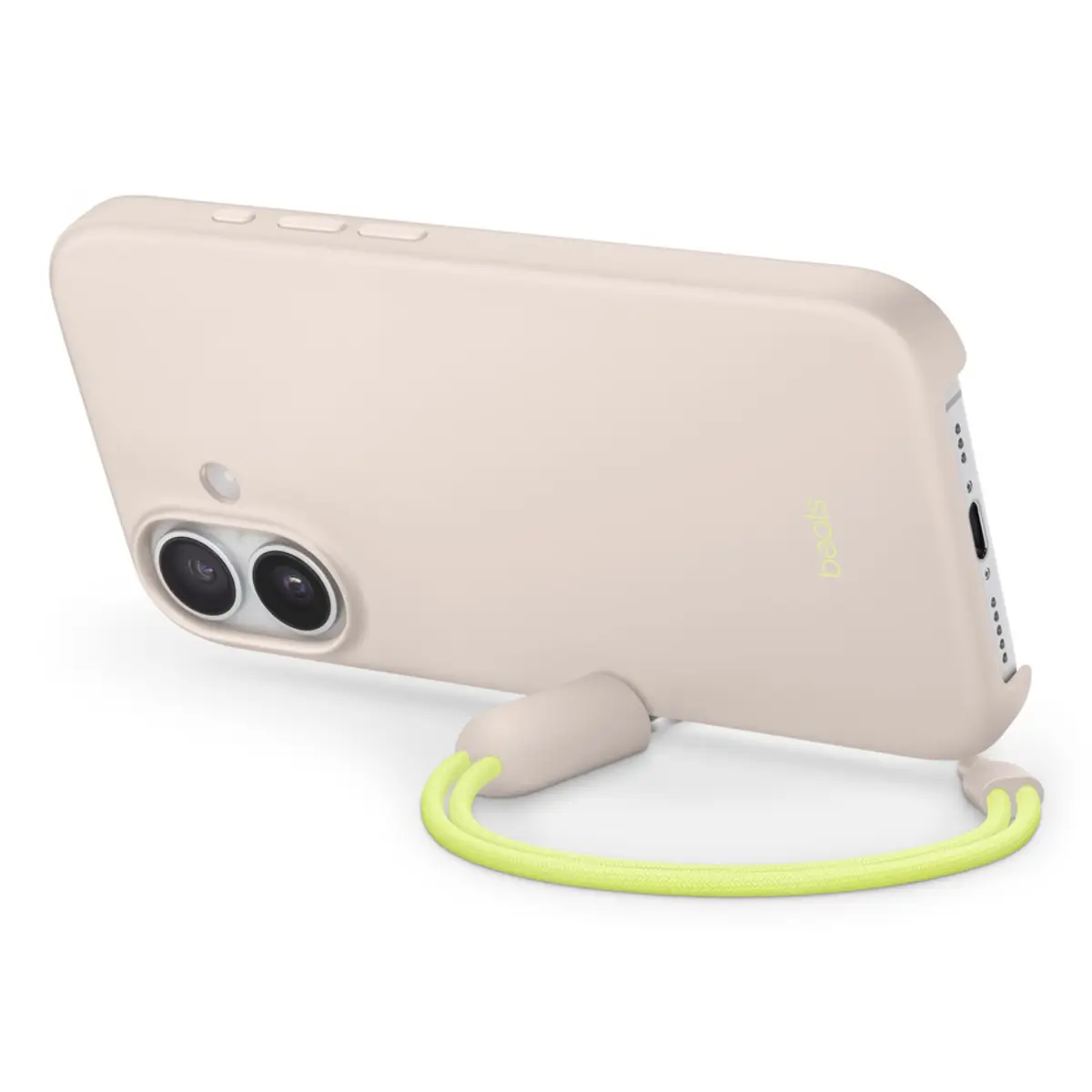 Apple Beats iPhone 17 Kickstand Case with MagSafe and Camera Control Lime Stone