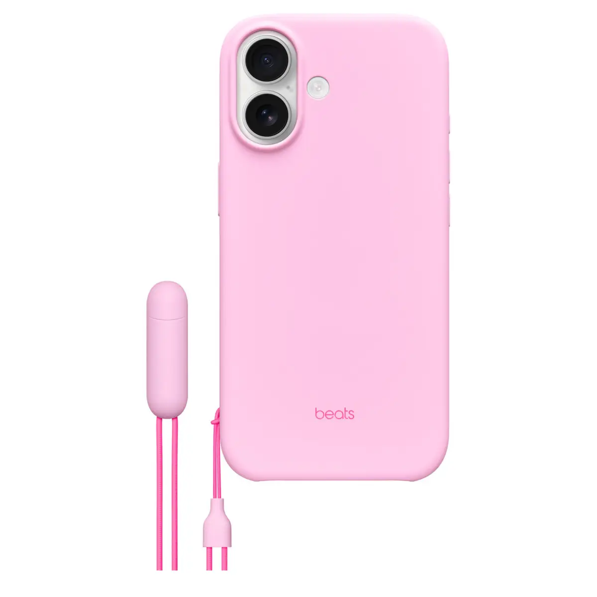 Apple Beats iPhone 17 Kickstand Case with MagSafe and Camera Control Pebble Pink