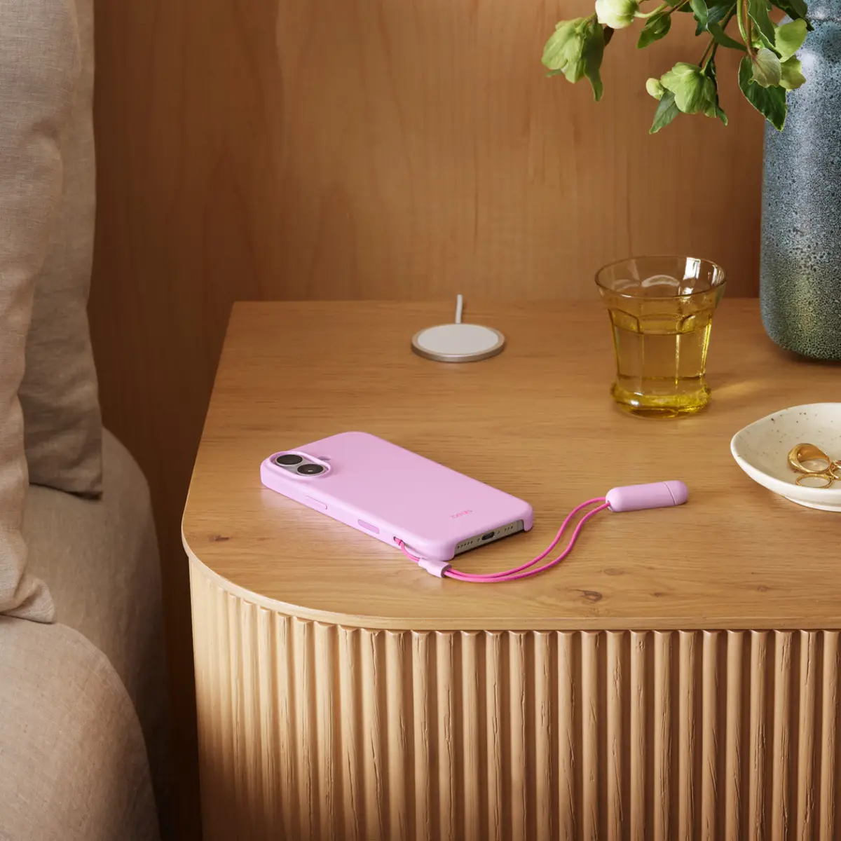 Apple Beats iPhone 17 Kickstand Case with MagSafe and Camera Control Pebble Pink
