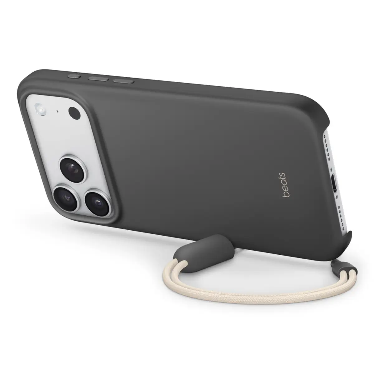 Apple Beats iPhone 17 Pro Max Kickstand Case with MagSafe and Camera Control Granite Gray