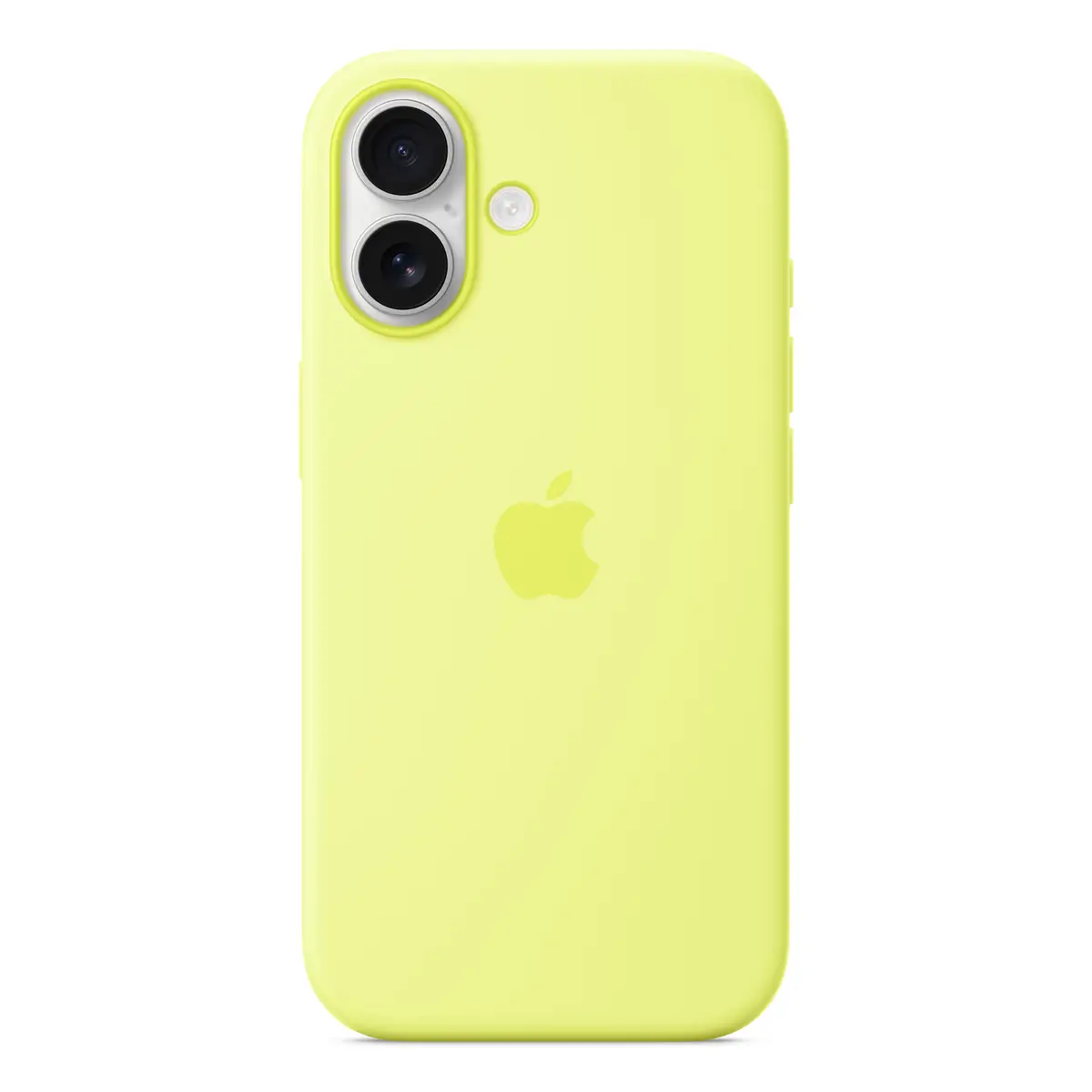 Apple iPhone 17 Silicone Case with MagSafe Neon Yellow