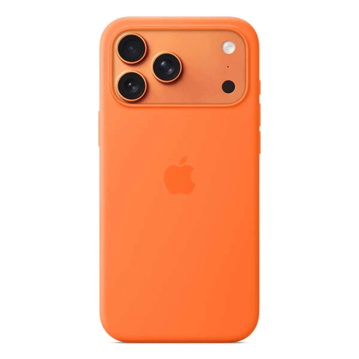 Apple iPhone 17 Pro Max Silicone Case with MagSafe Orange