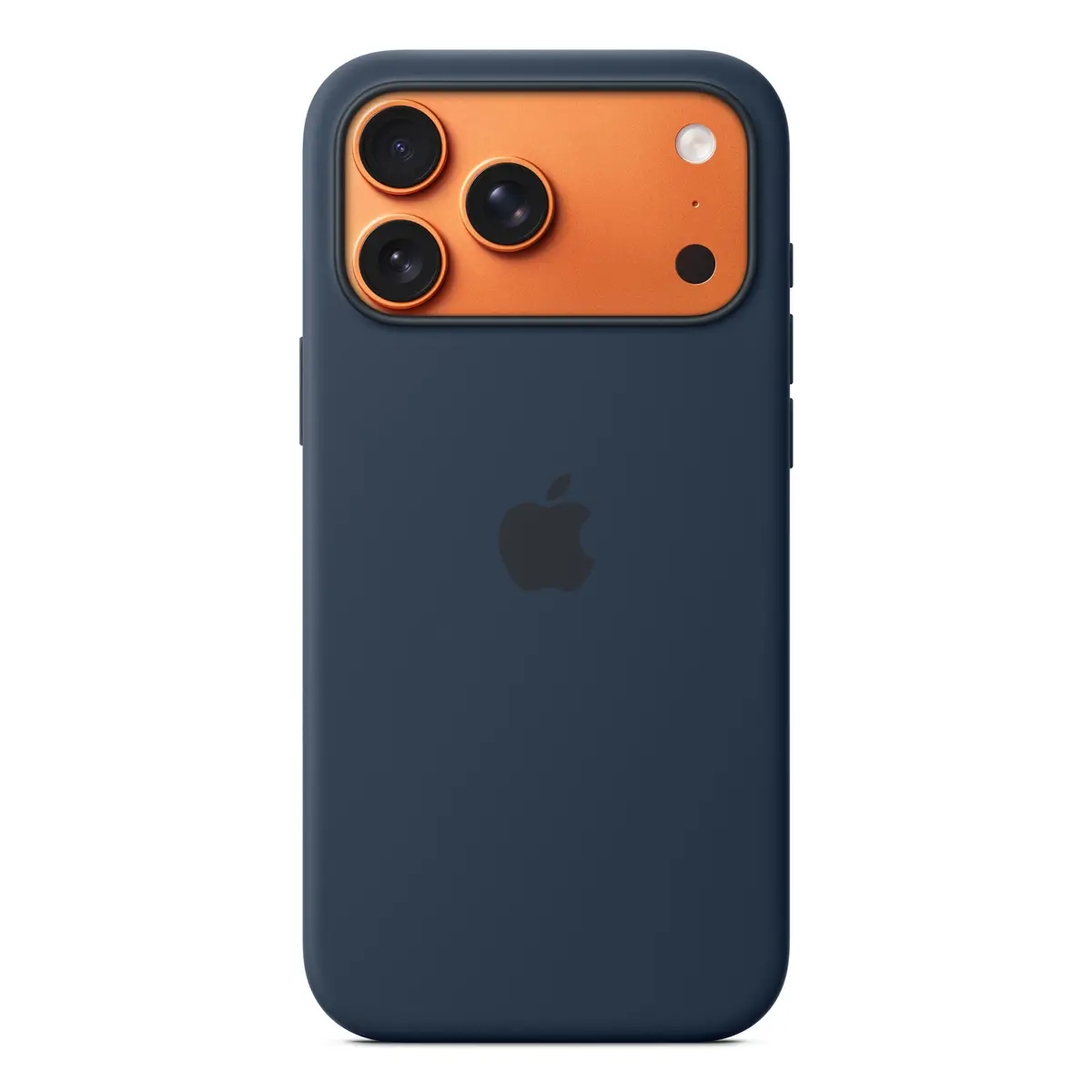 Apple iPhone 17 Pro Max Silicone Case with MagSafe Midnight