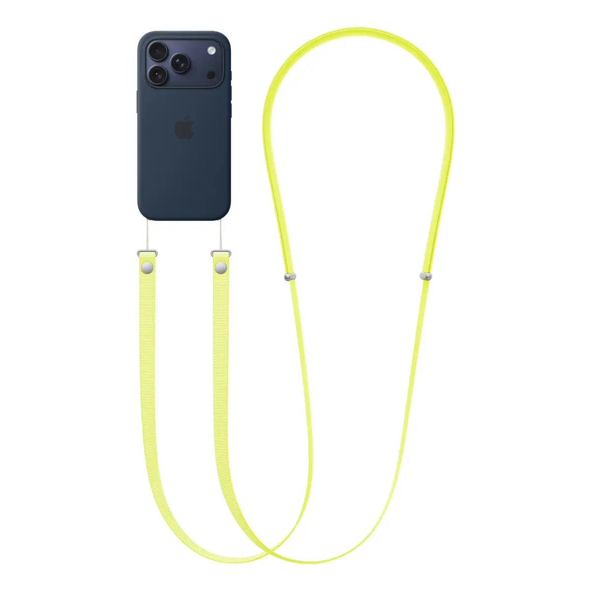Apple Crossbody Strap Neon Yellow