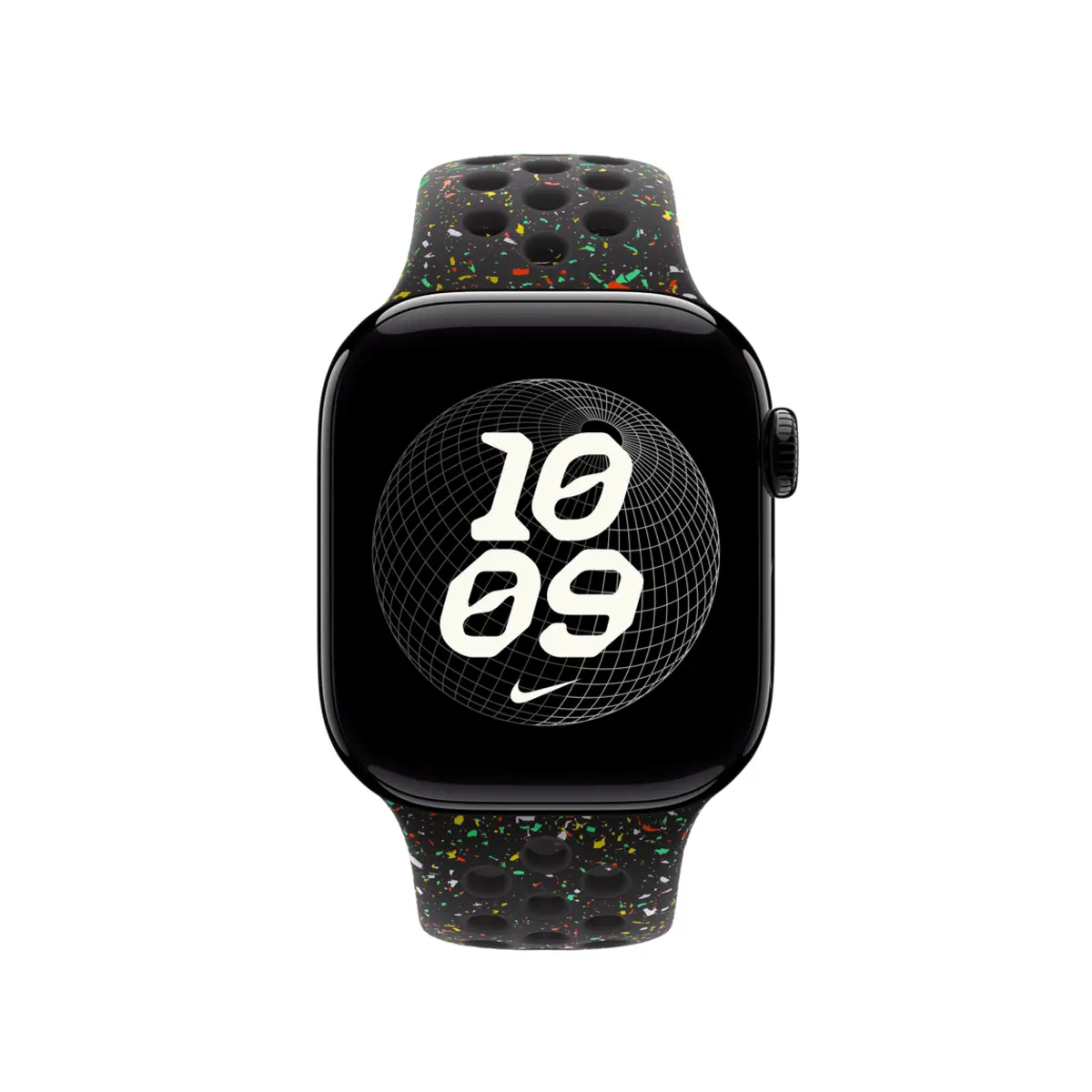 Apple 42mm Midnight Black Nike Sport Band S/M