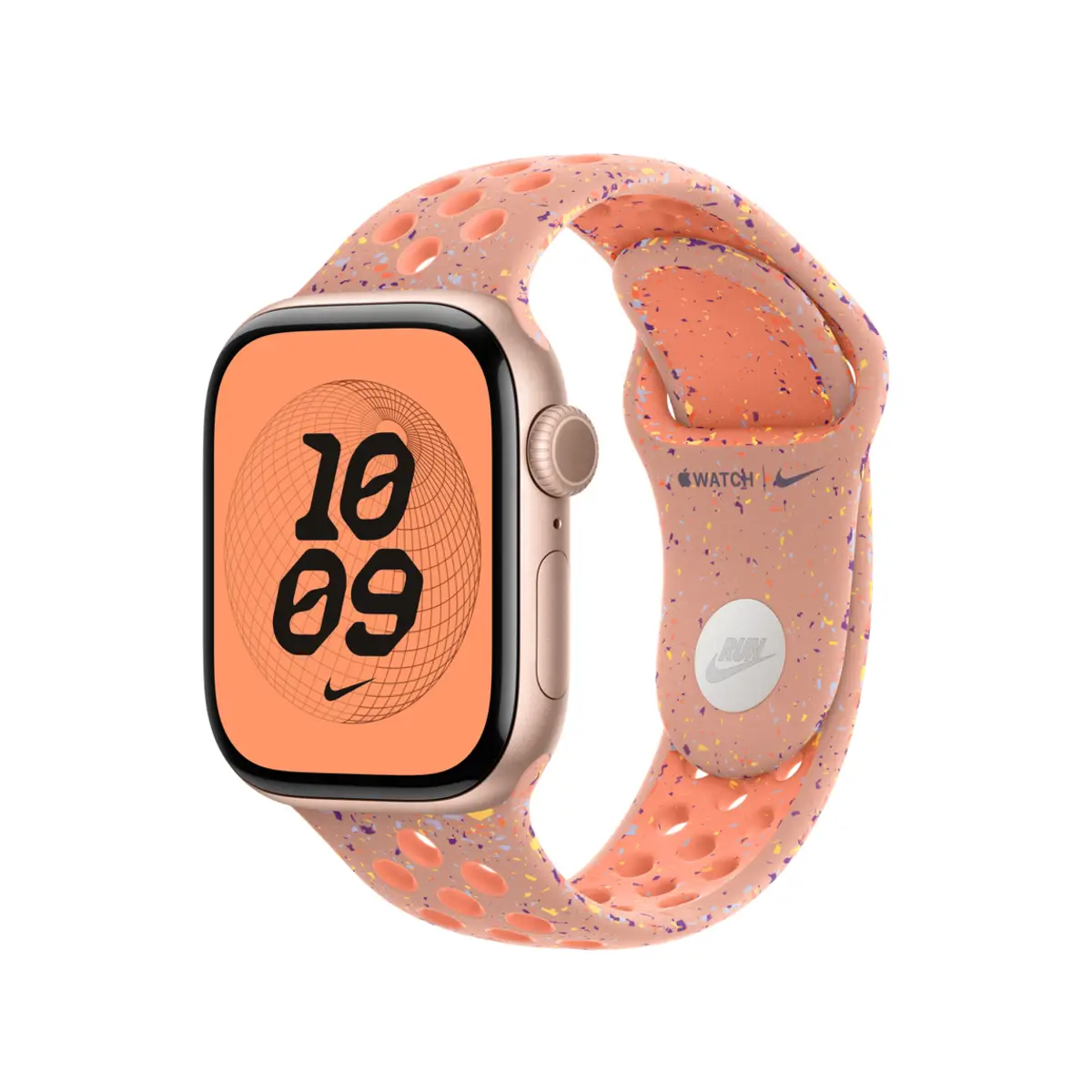 Apple 42mm Alpenglow Pink Nike Sport Band S/M